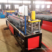 hebei CE certificate Algeria popular color coated steel roof tile making metal shutter door deck roof roll forming machine